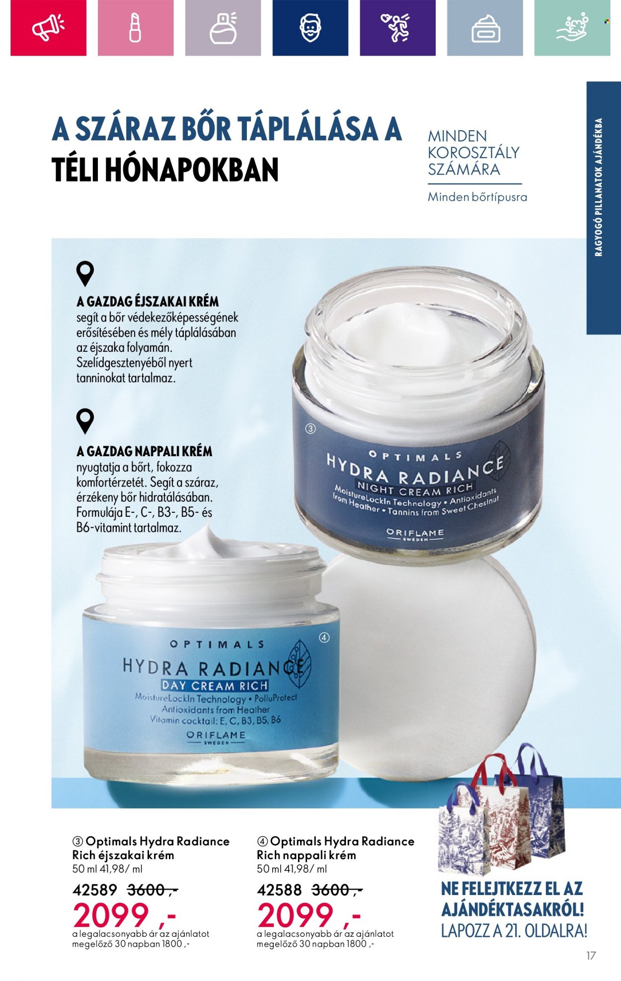 Oriflame akciós újságok - 2023.12.06 - 2023.12.27. Oldal 17