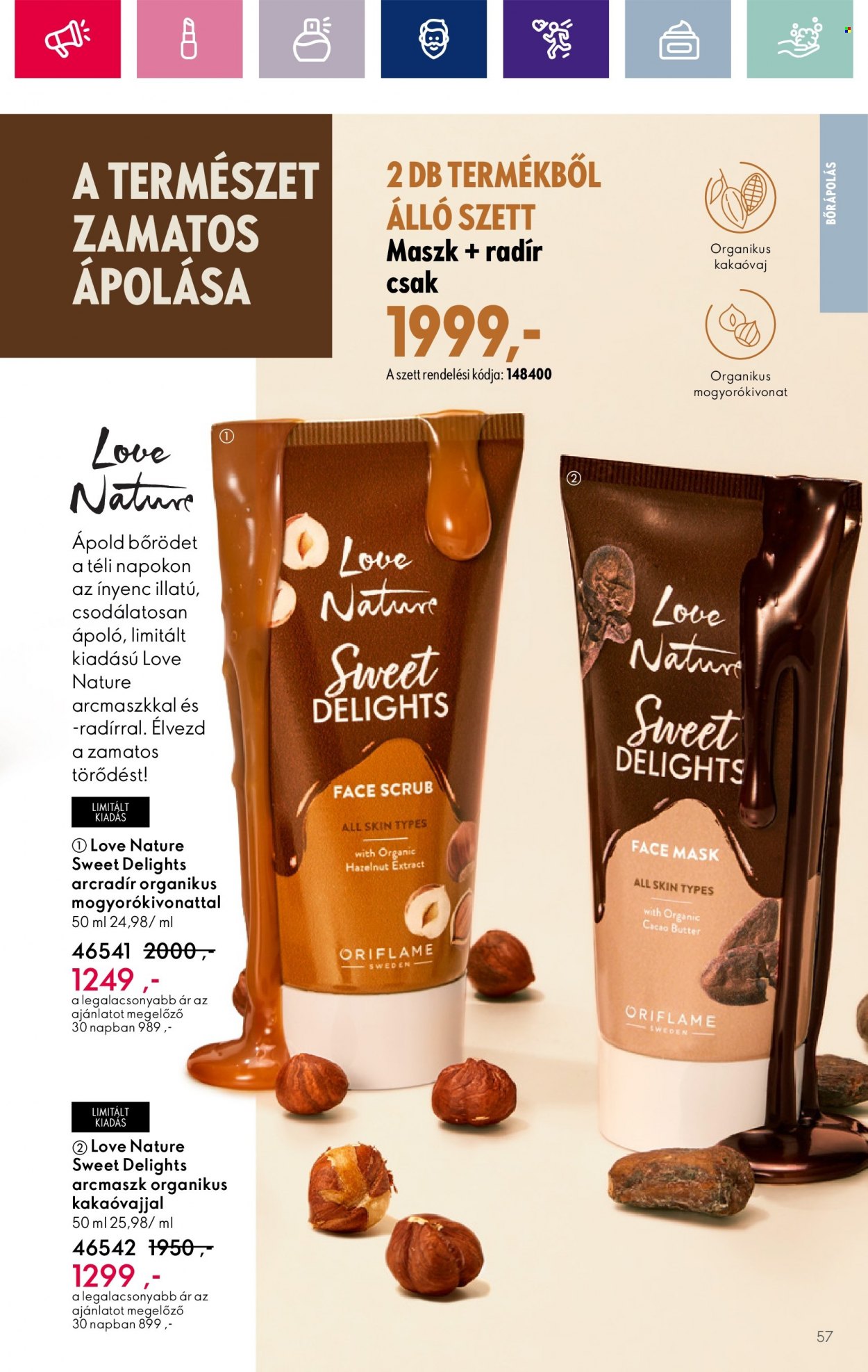 Oriflame akciós újságok - 2023.12.06 - 2023.12.27. Oldal 57