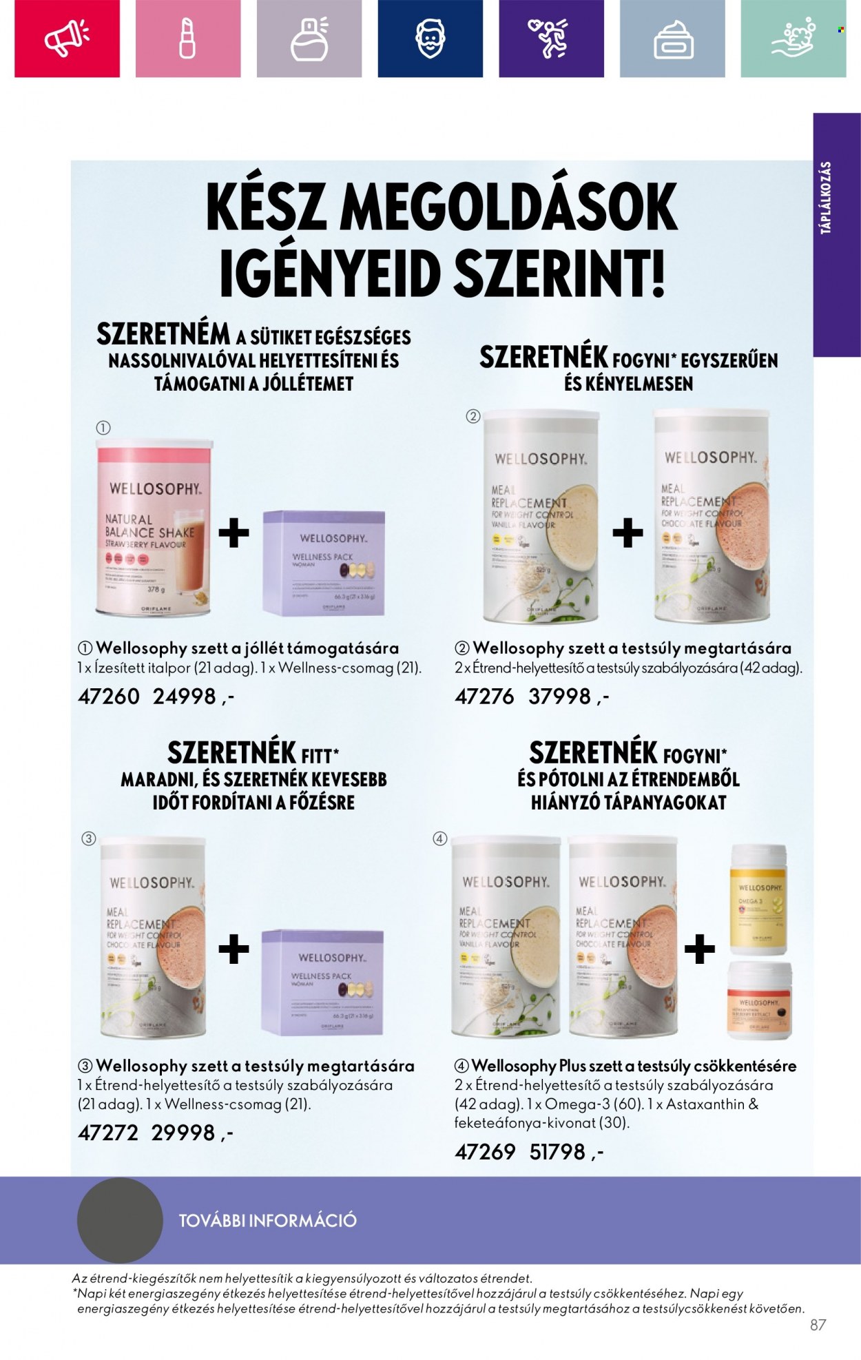 Oriflame akciós újságok - 2023.12.06 - 2023.12.27. Oldal 87