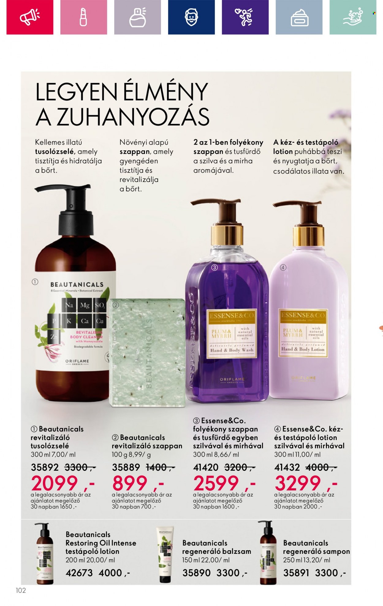 Oriflame akciós újságok - 2023.12.06 - 2023.12.27. Oldal 102