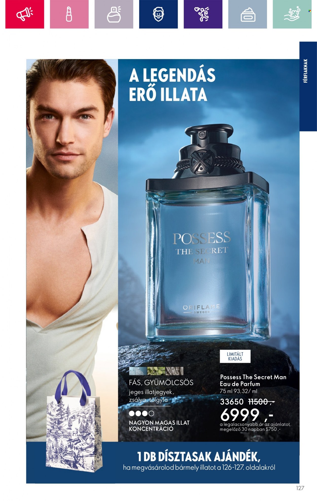 Oriflame akciós újságok - 2023.12.06 - 2023.12.27. Oldal 127