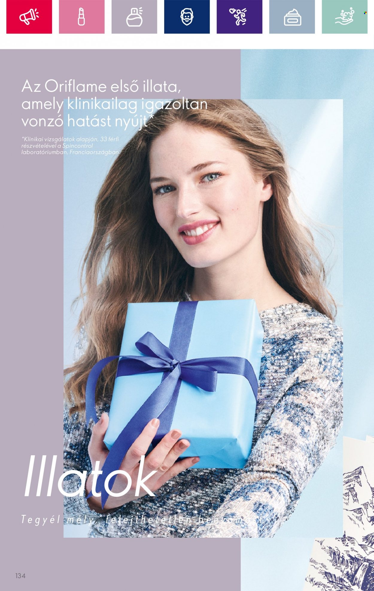 Oriflame akciós újságok - 2023.12.06 - 2023.12.27. Oldal 134