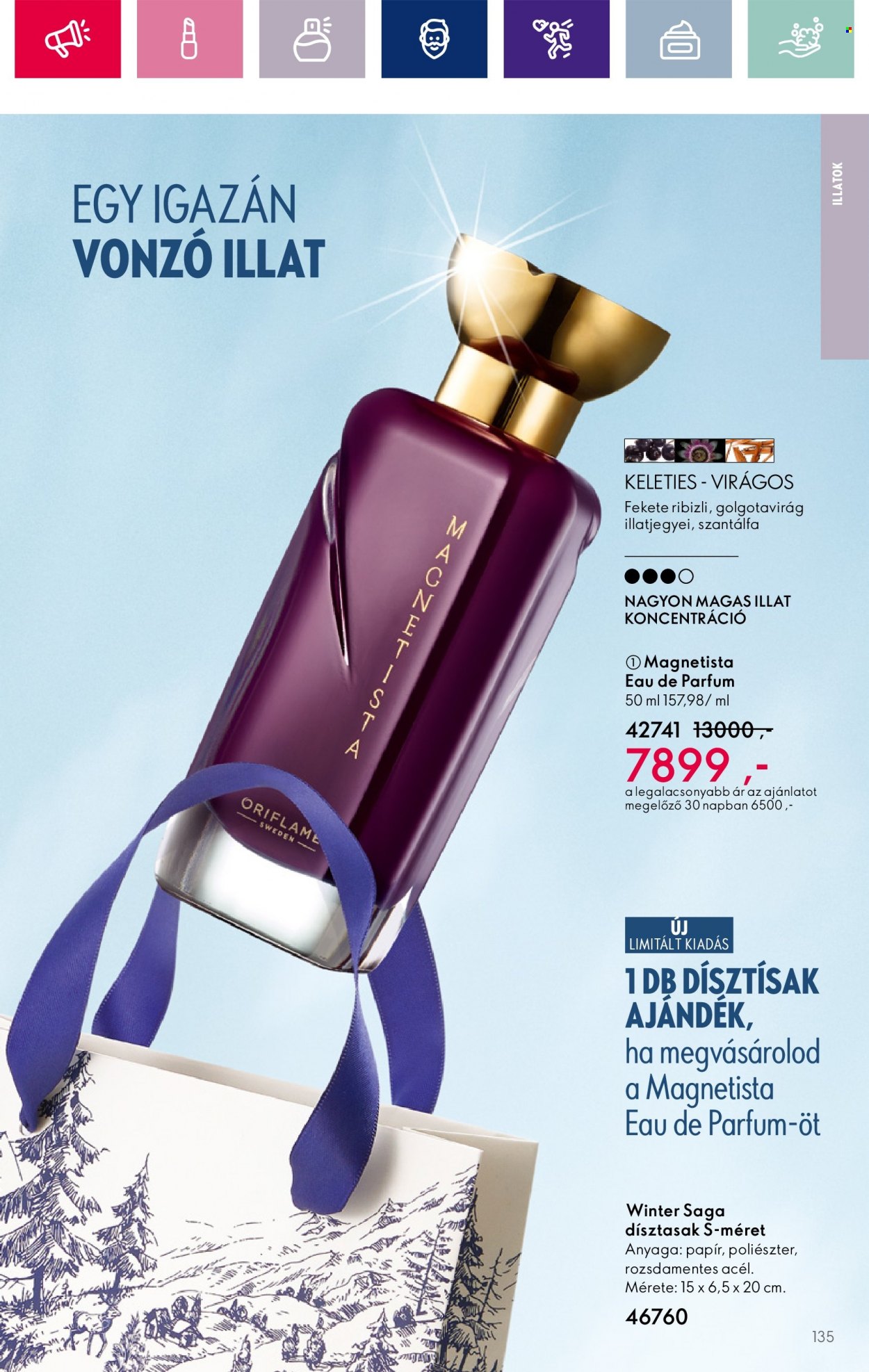 Oriflame akciós újságok - 2023.12.06 - 2023.12.27. Oldal 135