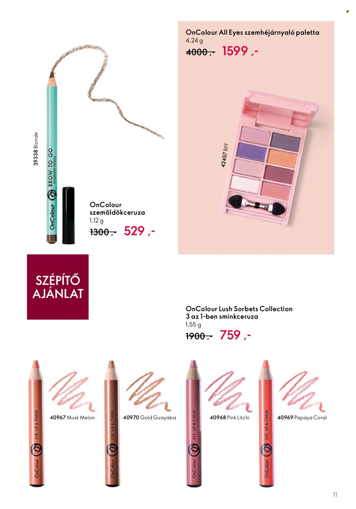 Oriflame akciós újságok - 2023.12.06 - 2023.12.27. Oldal 11
