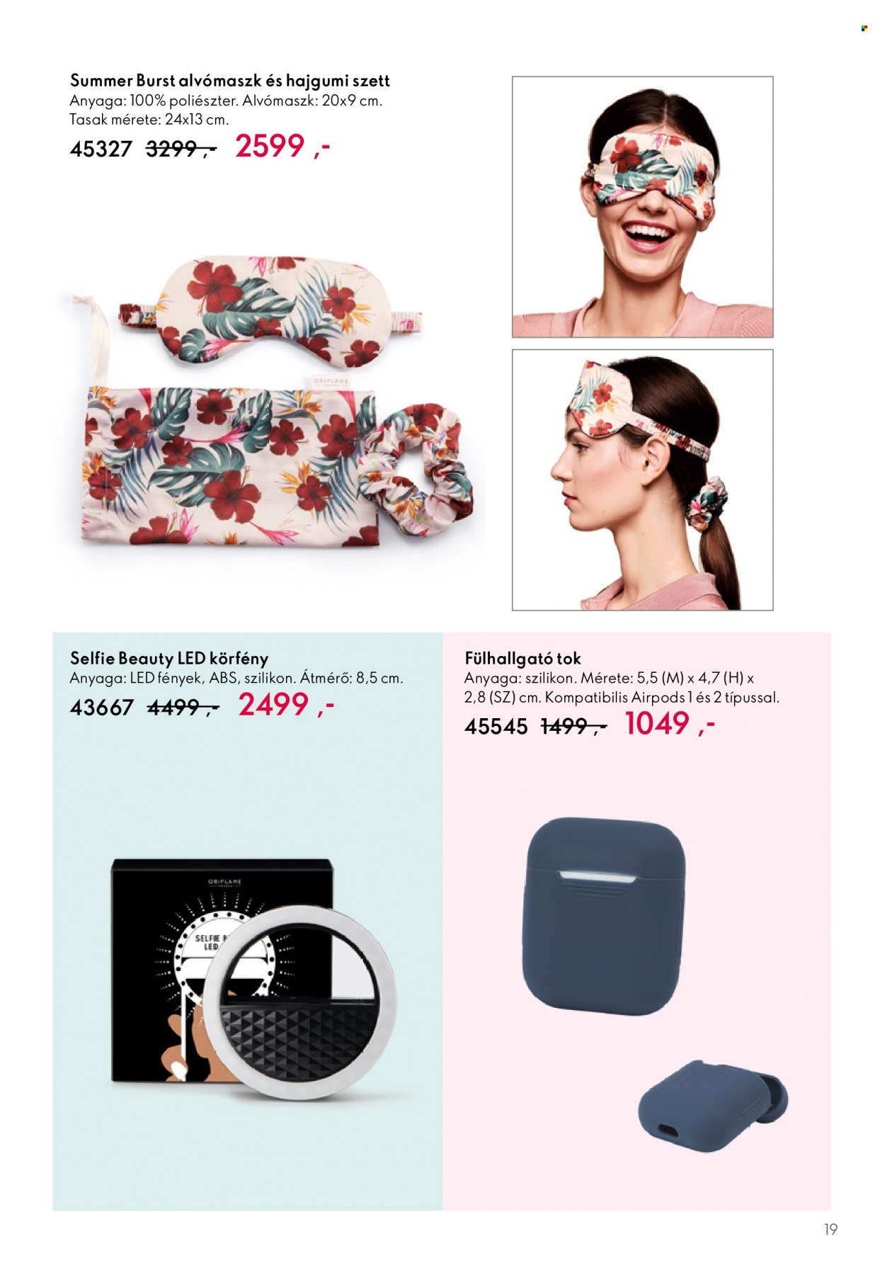 Oriflame akciós újságok - 2023.12.06 - 2023.12.27. Oldal 19
