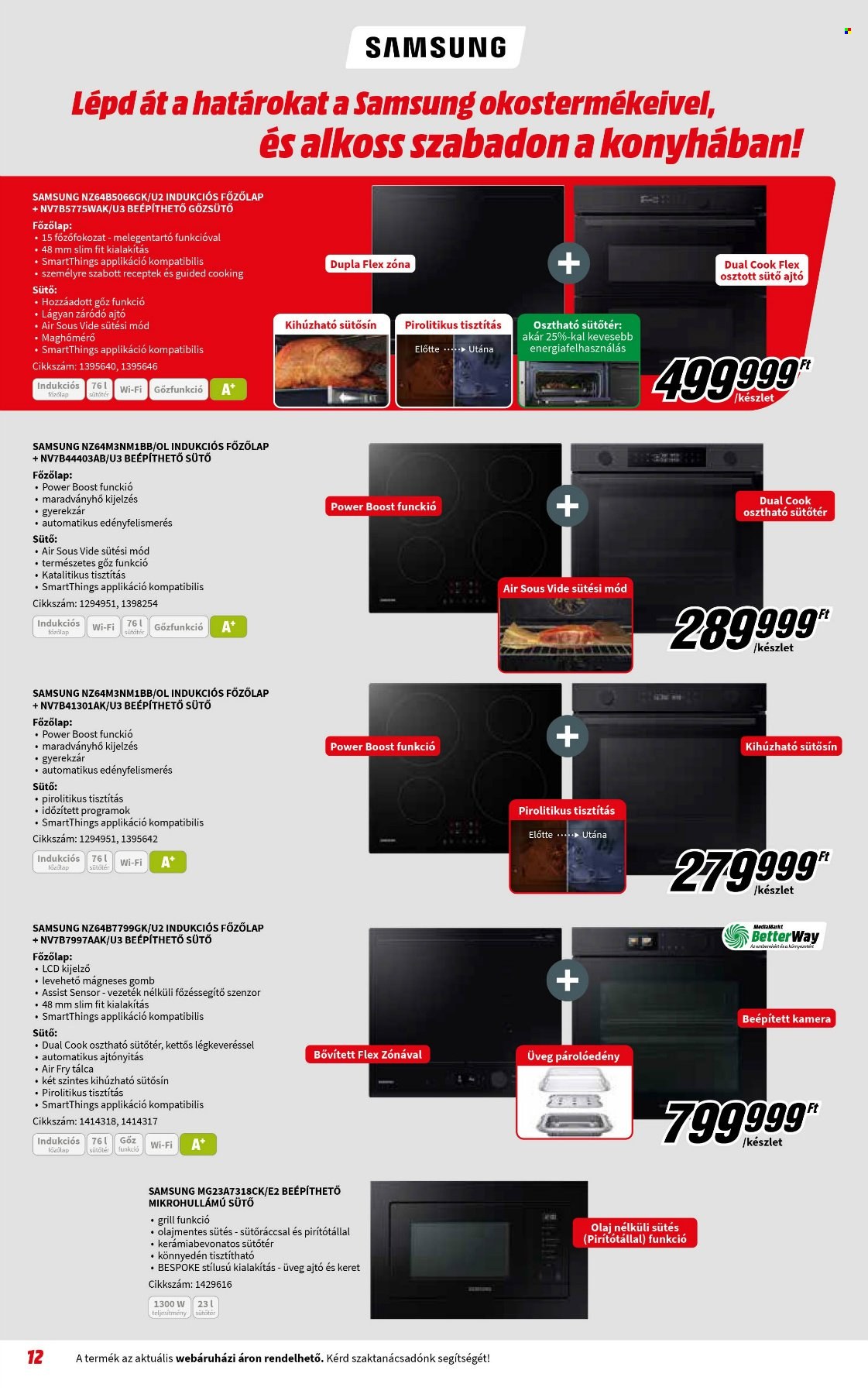 MediaMarkt akciós újságok - 2023.12.06 - 2023.12.31. Oldal 12