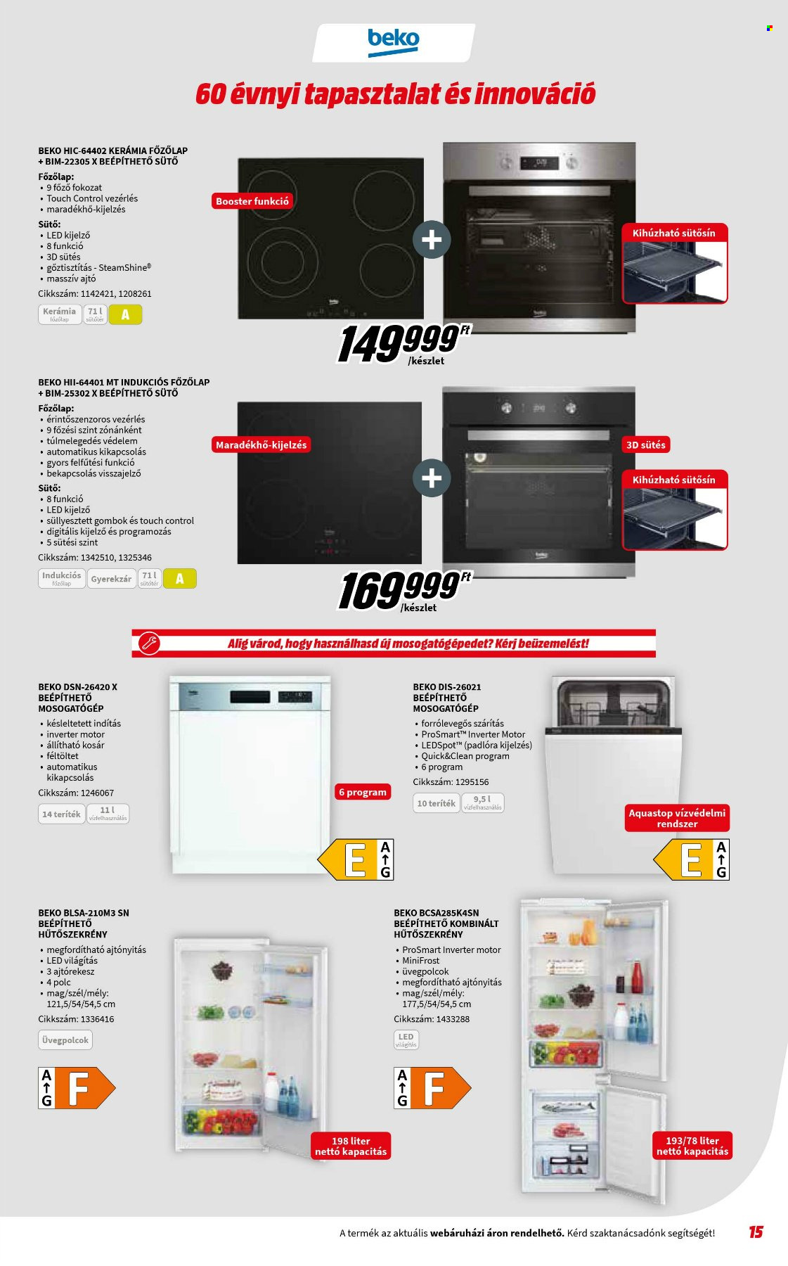 MediaMarkt akciós újságok - 2023.12.06 - 2023.12.31. Oldal 15