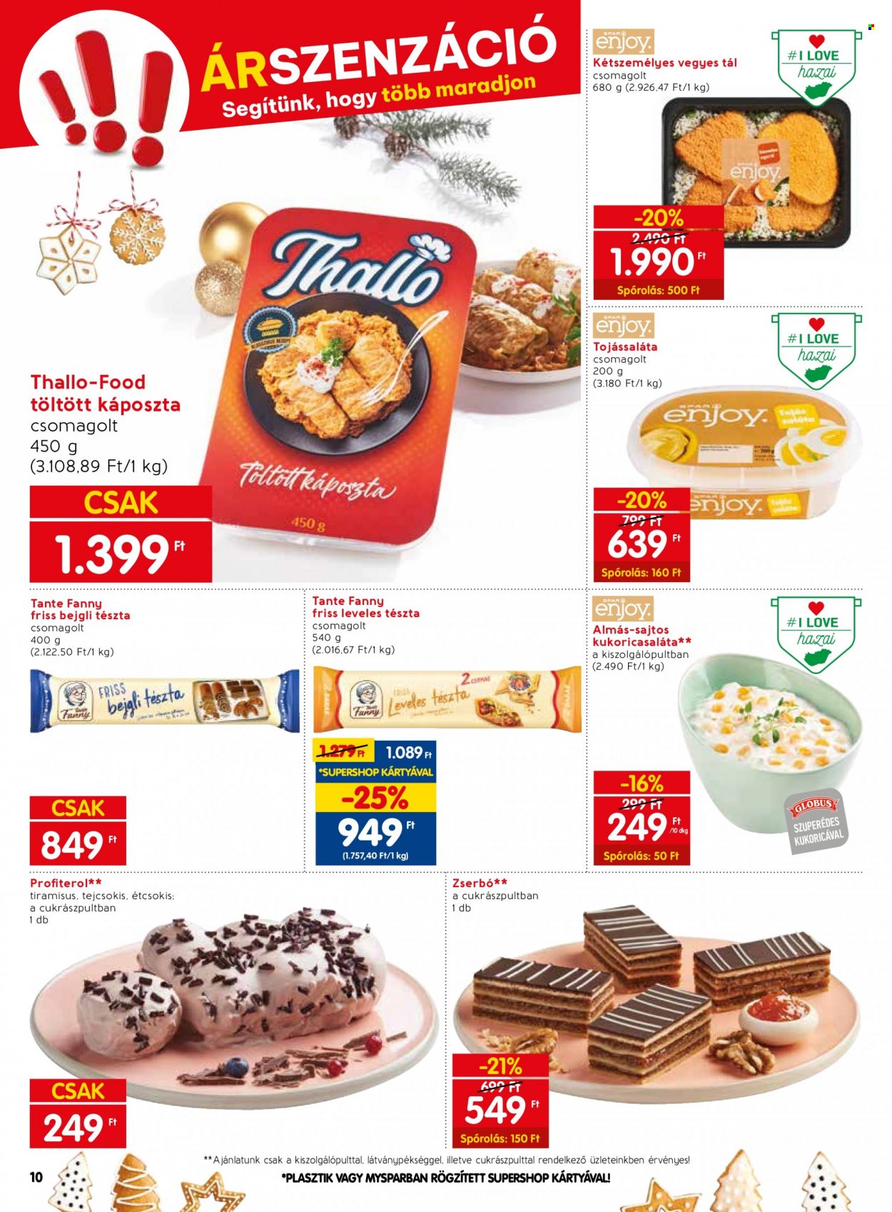 SPAR akciós újságok - 2023.12.14 - 2023.12.24. Oldal 10