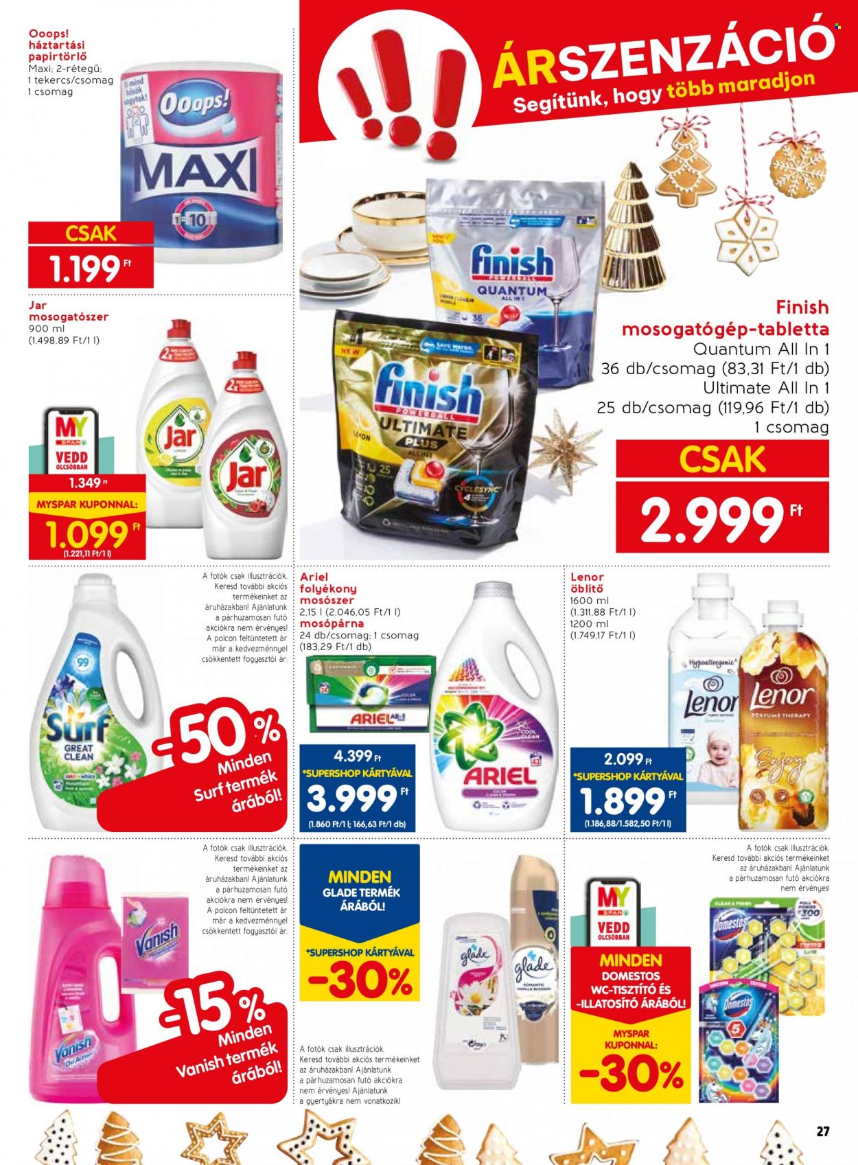 SPAR akciós újságok - 2023.12.14 - 2023.12.24. Oldal 27