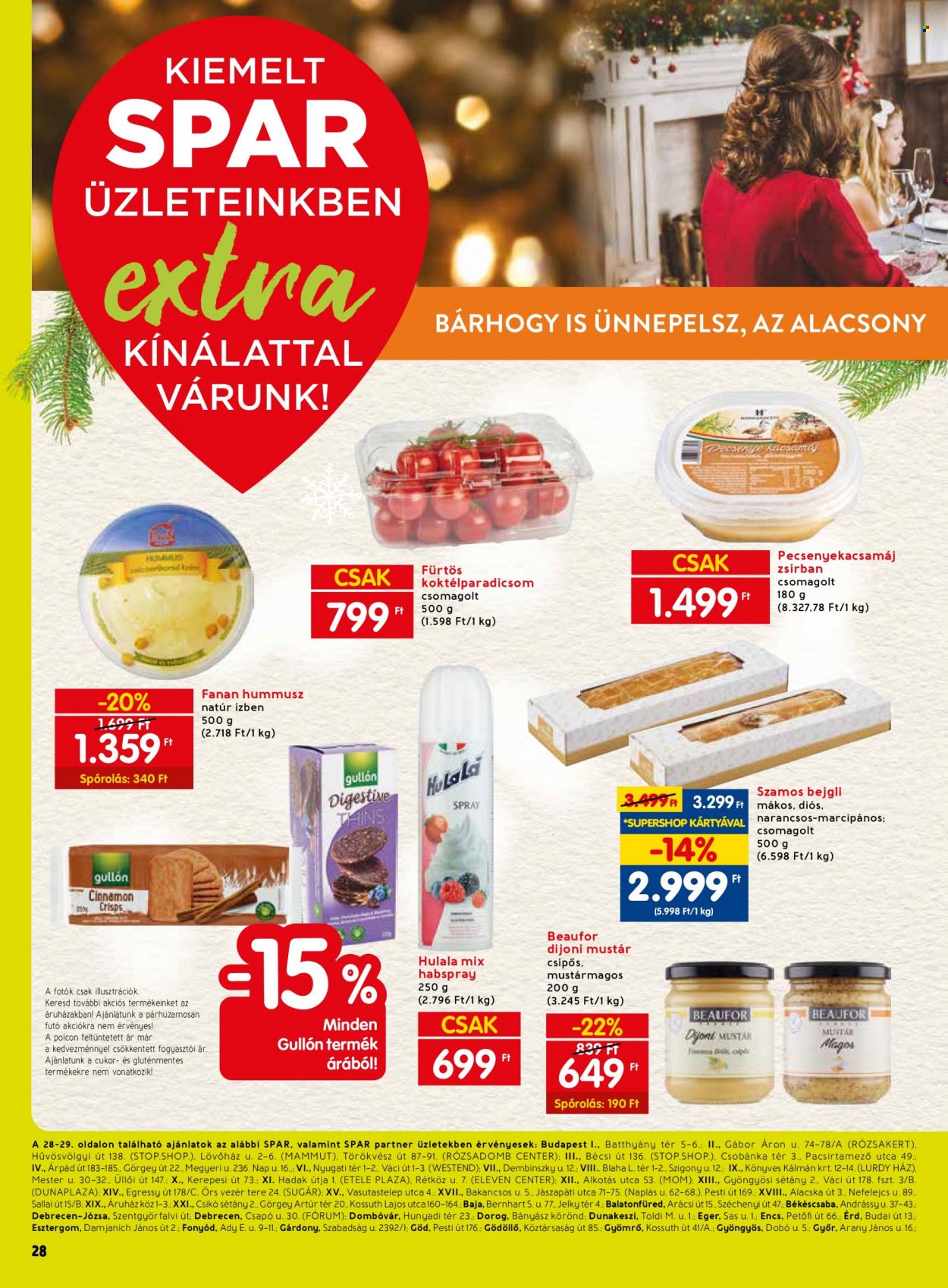 SPAR akciós újságok - 2023.12.14 - 2023.12.24. Oldal 1