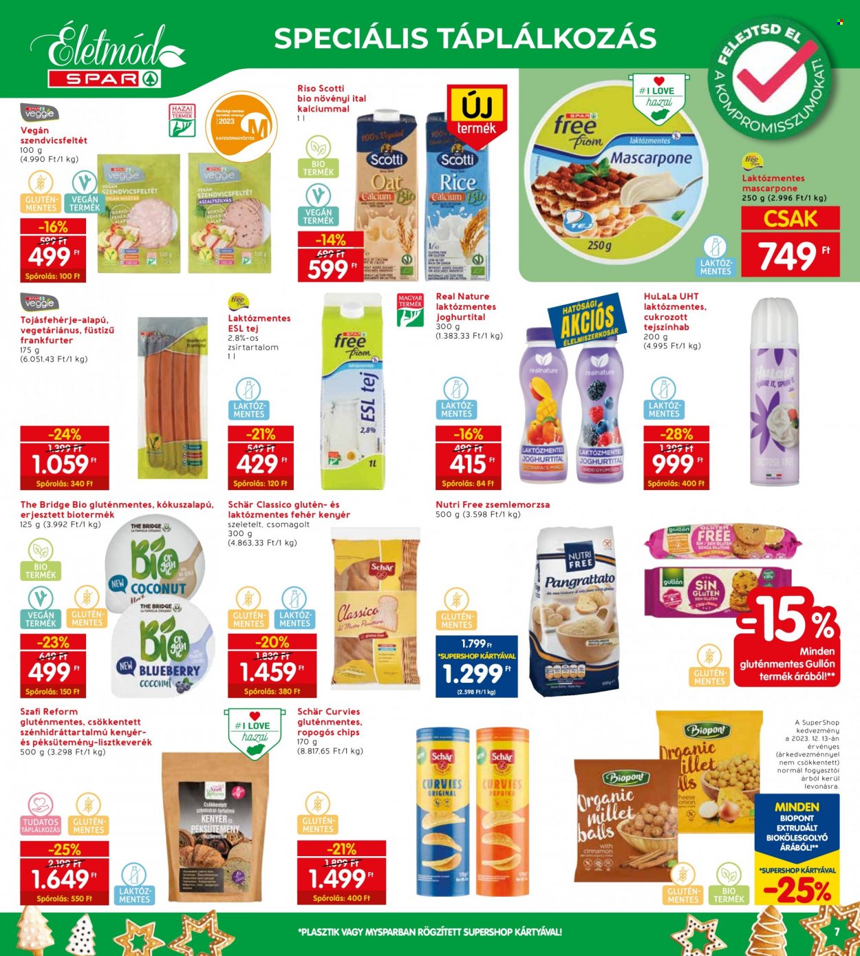 INTERSPAR akciós újságok - 2023.12.14 - 2023.12.24. Oldal 7