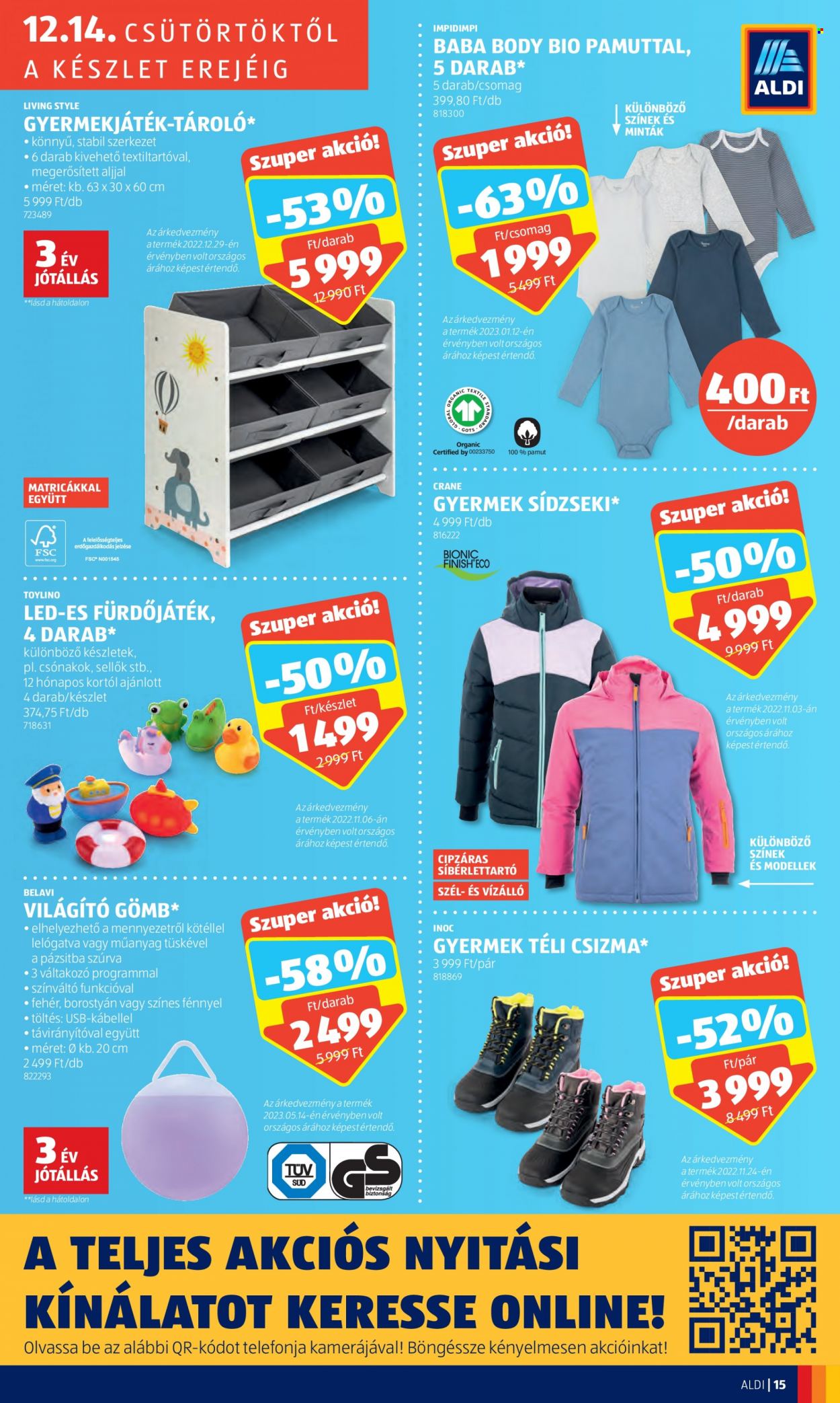 Aldi akciós újságok. Oldal 15