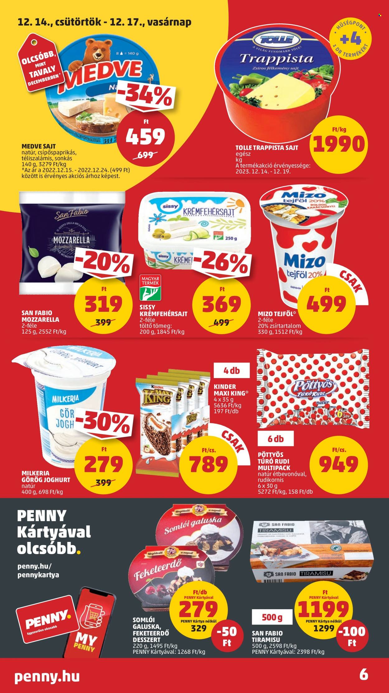 Penny Market akciós újságok - 2023.12.14 - 2023.12.23. Oldal 8