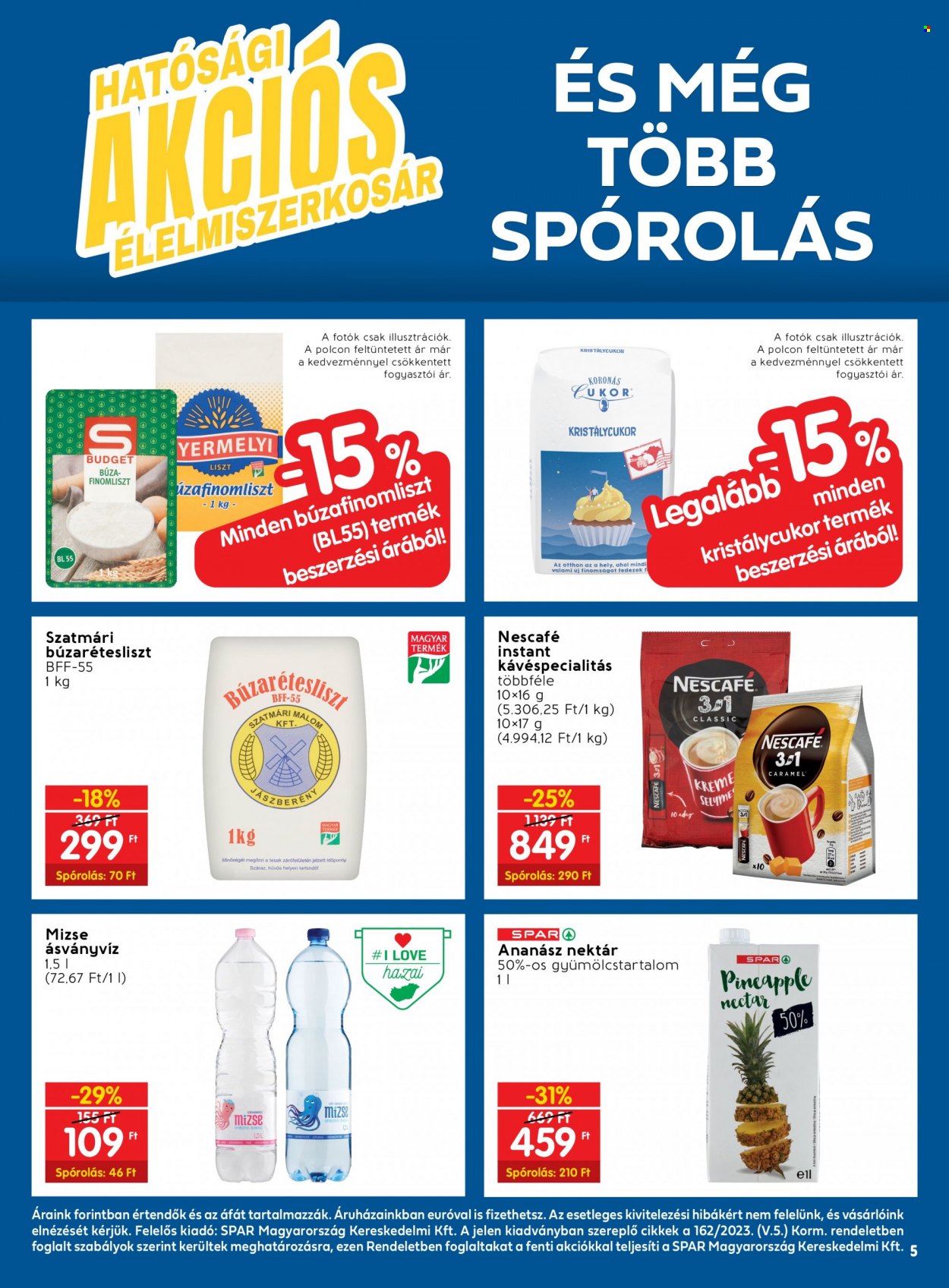 SPAR akciós újságok - 2023.12.14 - 2023.12.24. Oldal 5
