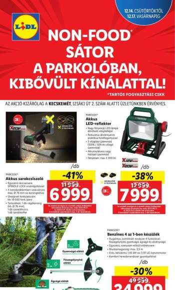 Újság Lidl - 2023.12.14 - 2023.12.17.