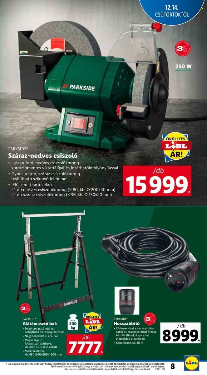 Lidl akciós újságok. Oldal 7