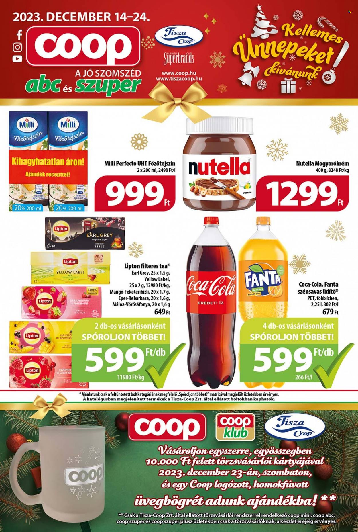 Coop akciós újságok - 2023.12.14 - 2023.12.24. Oldal 1