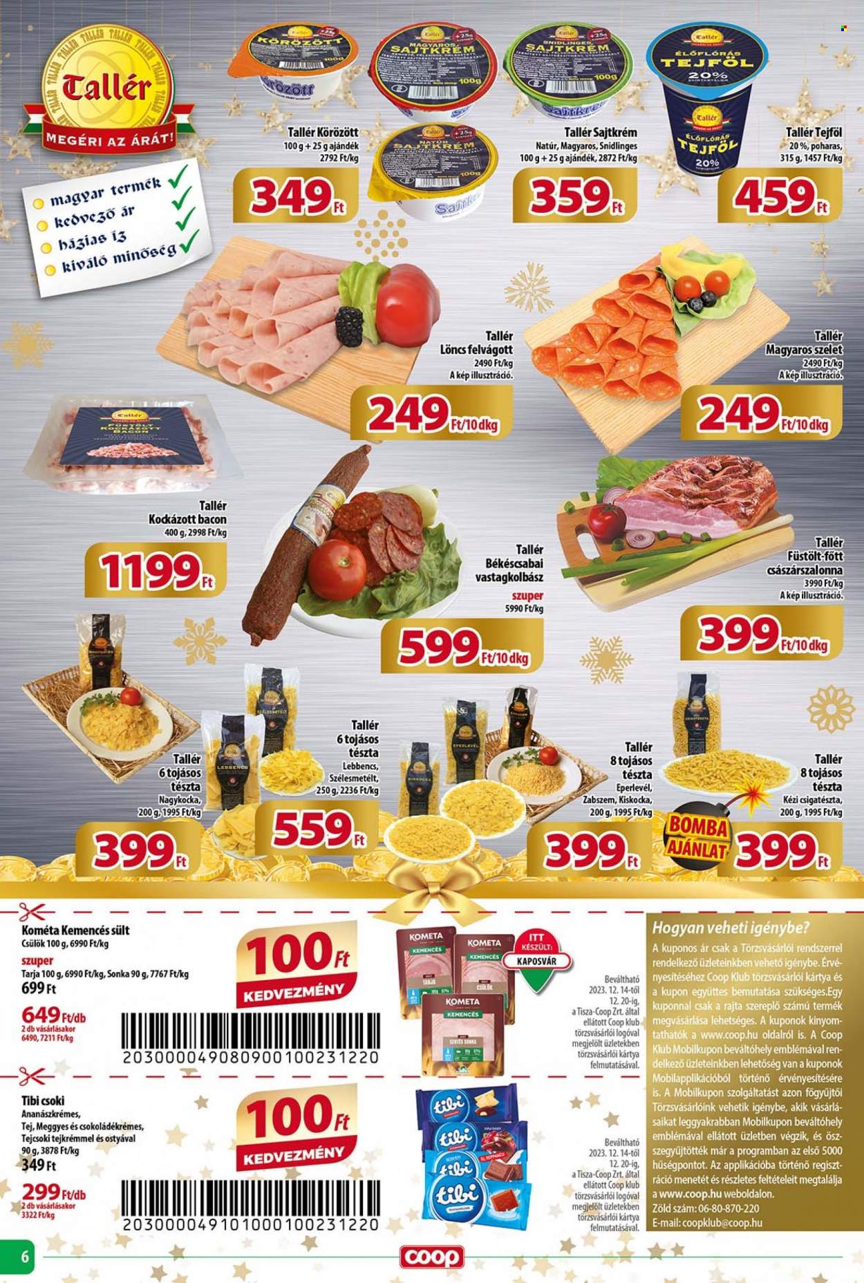 Coop akciós újságok - 2023.12.14 - 2023.12.24. Oldal 6