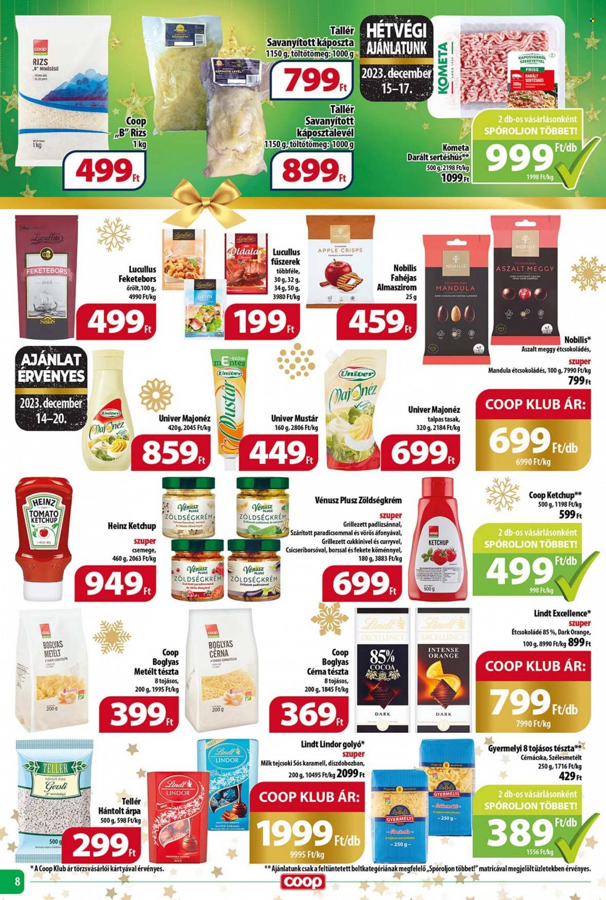 Coop akciós újságok - 2023.12.14 - 2023.12.24. Oldal 8