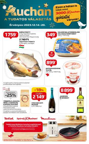 Újság Auchan - 2023.12.14 - 2023.12.20.