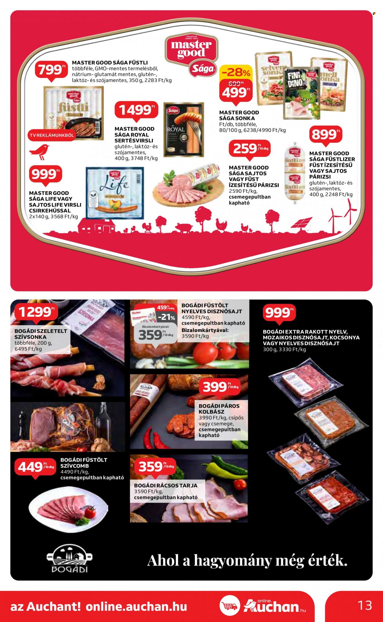 Auchan akciós újságok - 2023.12.14 - 2023.12.20. Oldal 13