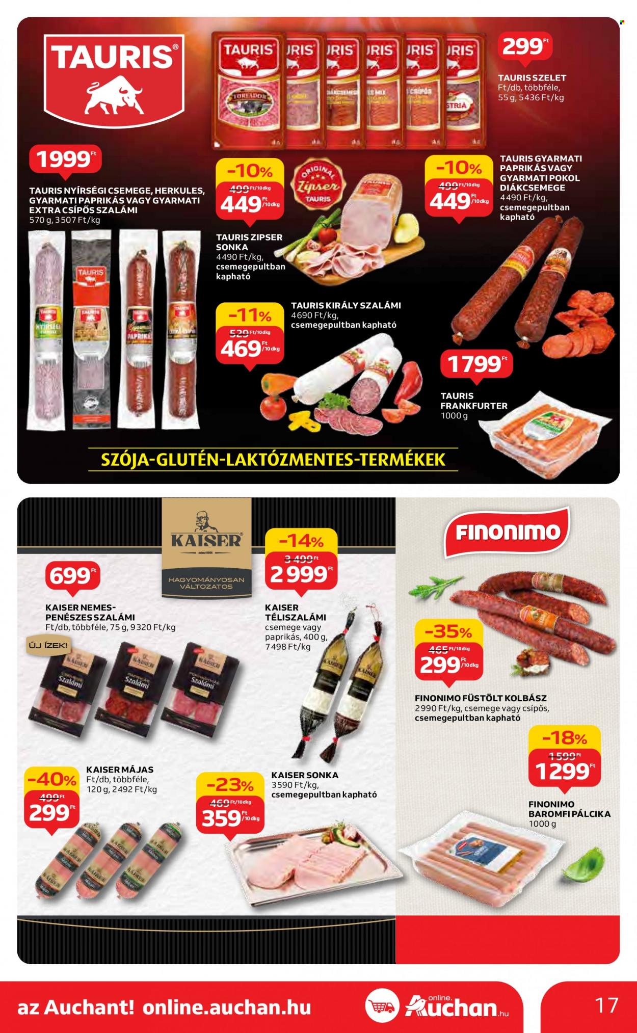 Auchan akciós újságok - 2023.12.14 - 2023.12.20. Oldal 17