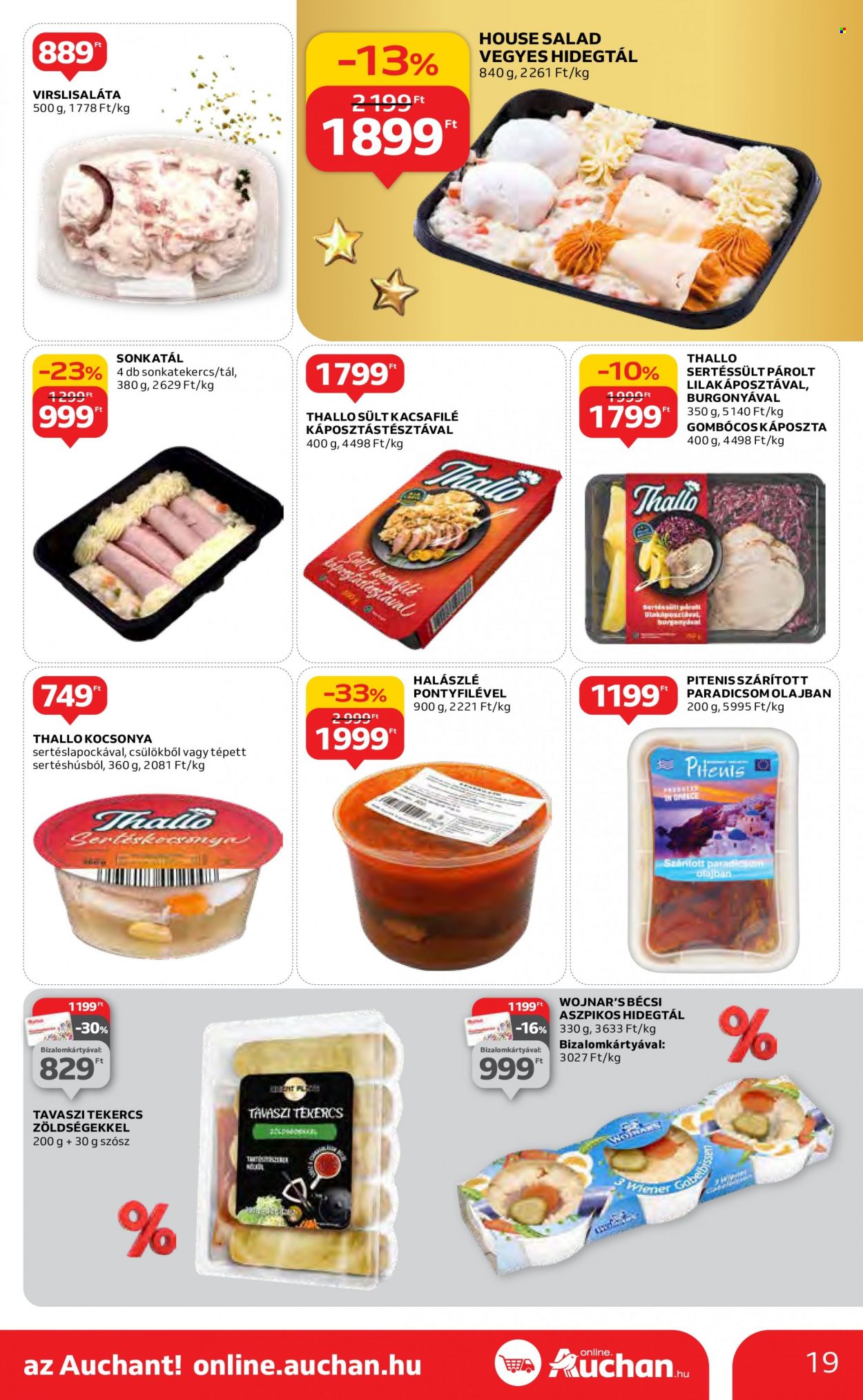 Auchan akciós újságok - 2023.12.14 - 2023.12.20. Oldal 19