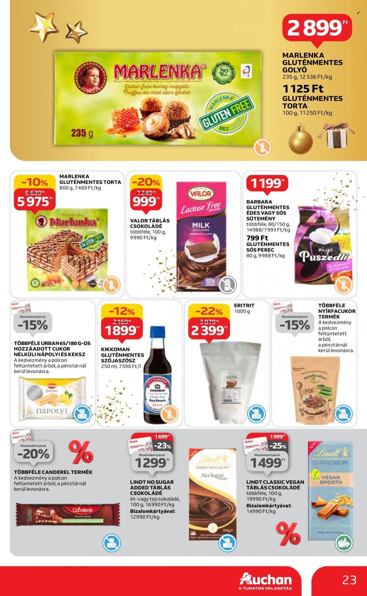 Auchan akciós újságok - 2023.12.14 - 2023.12.20. Oldal 23