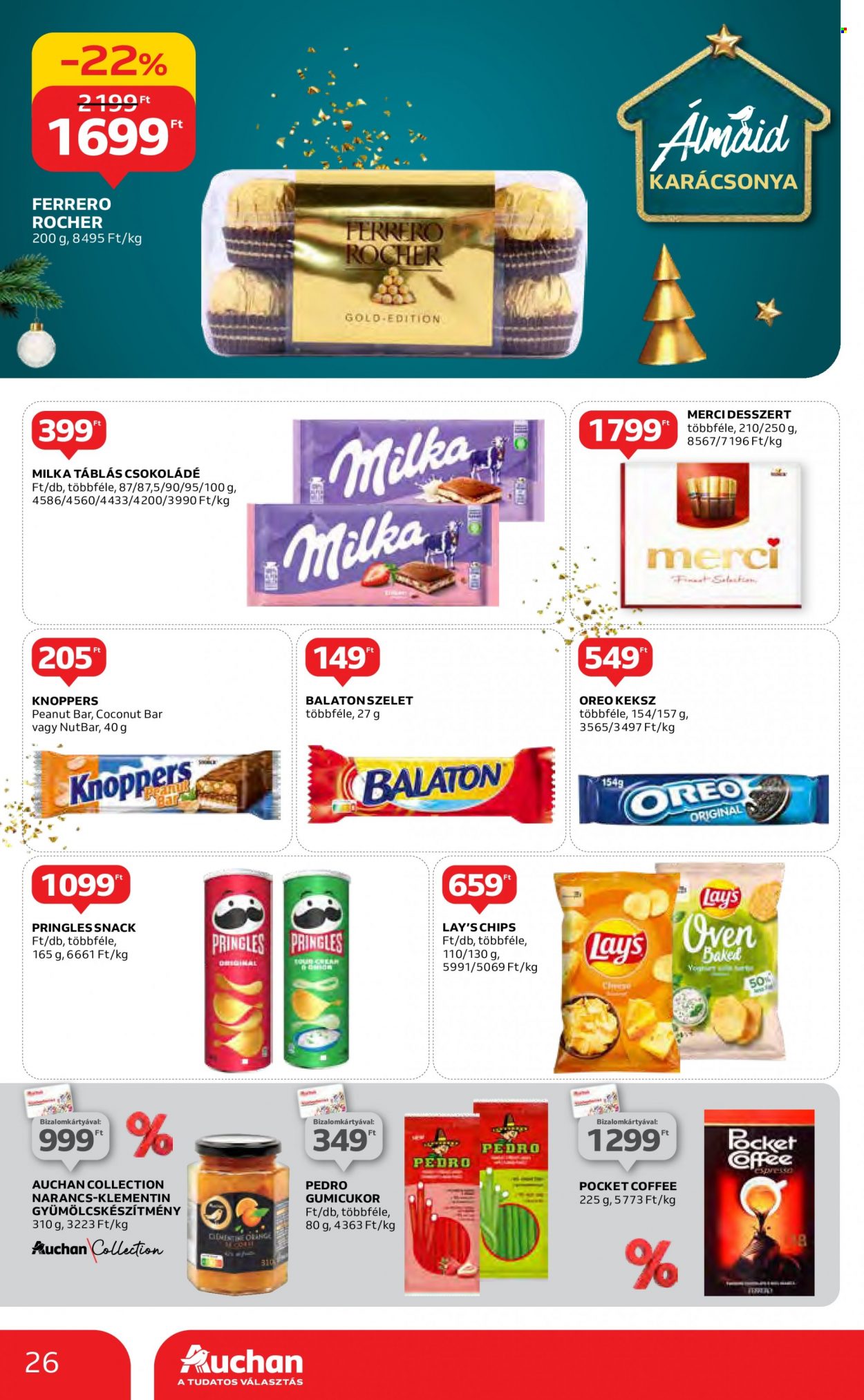 Auchan akciós újságok - 2023.12.14 - 2023.12.20. Oldal 26