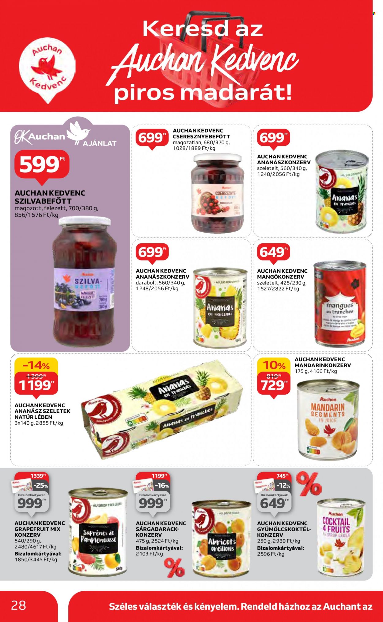 Auchan akciós újságok - 2023.12.14 - 2023.12.20. Oldal 28