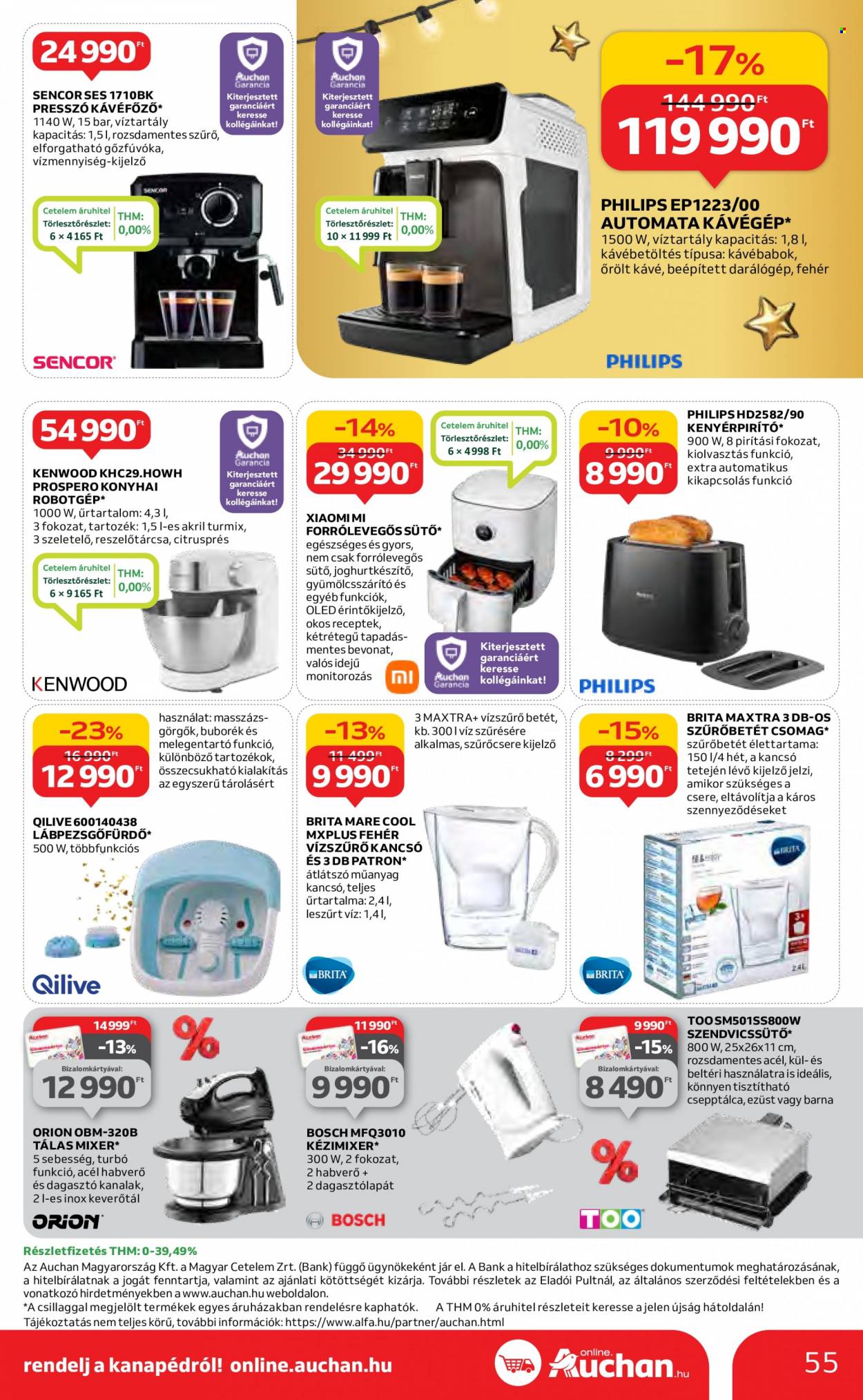 Auchan akciós újságok - 2023.12.14 - 2023.12.20. Oldal 55