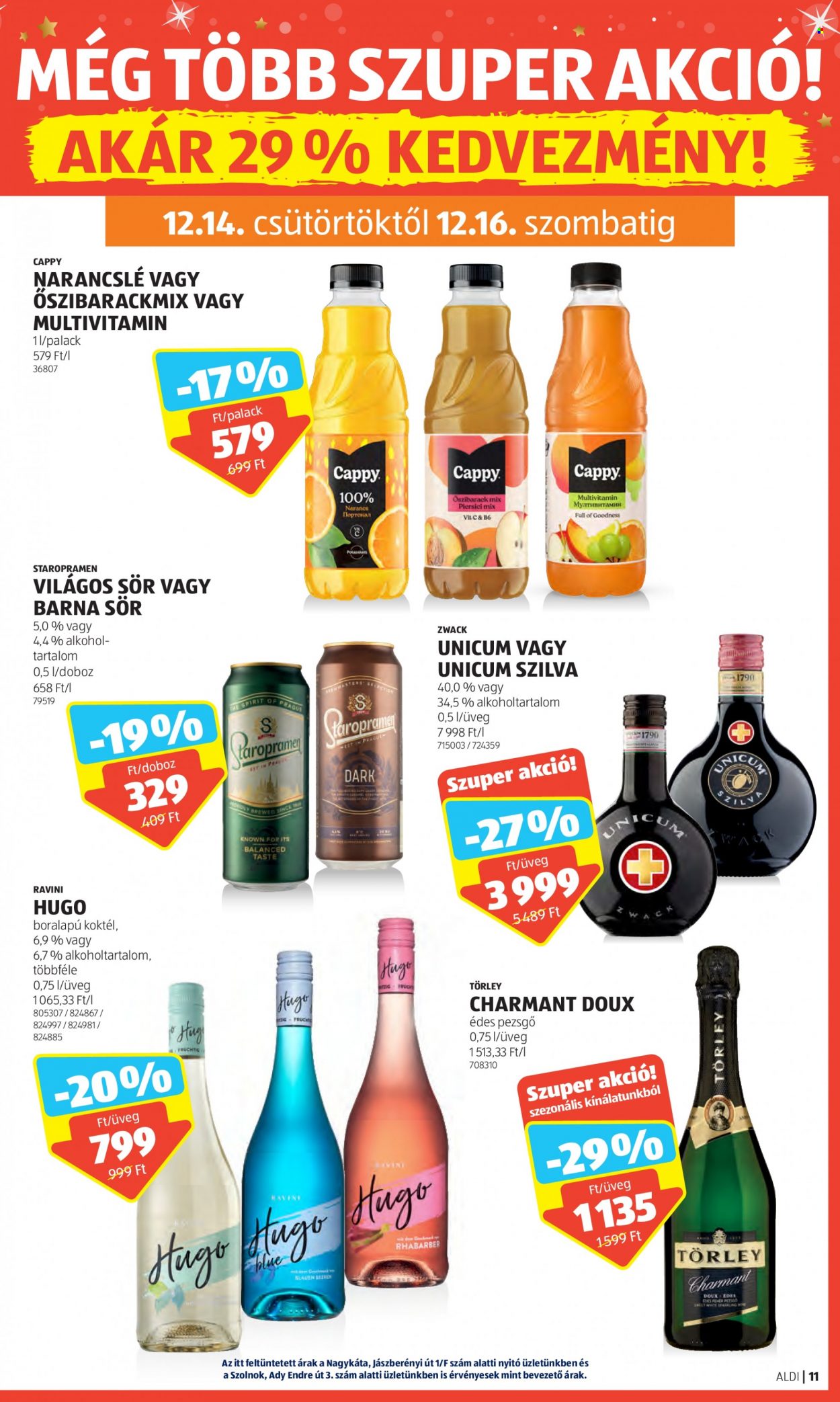 Aldi akciós újságok - 2023.12.14 - 2023.12.20. Oldal 13