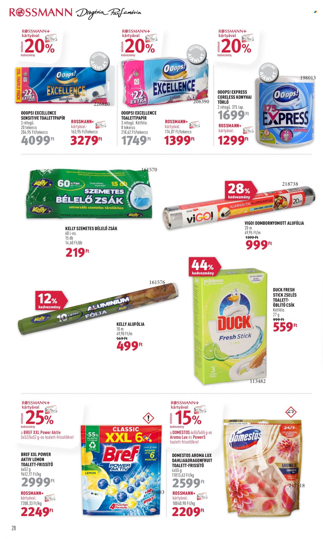 Rossmann akciós újságok - 2023.12.18 - 2023.12.22. Oldal 30