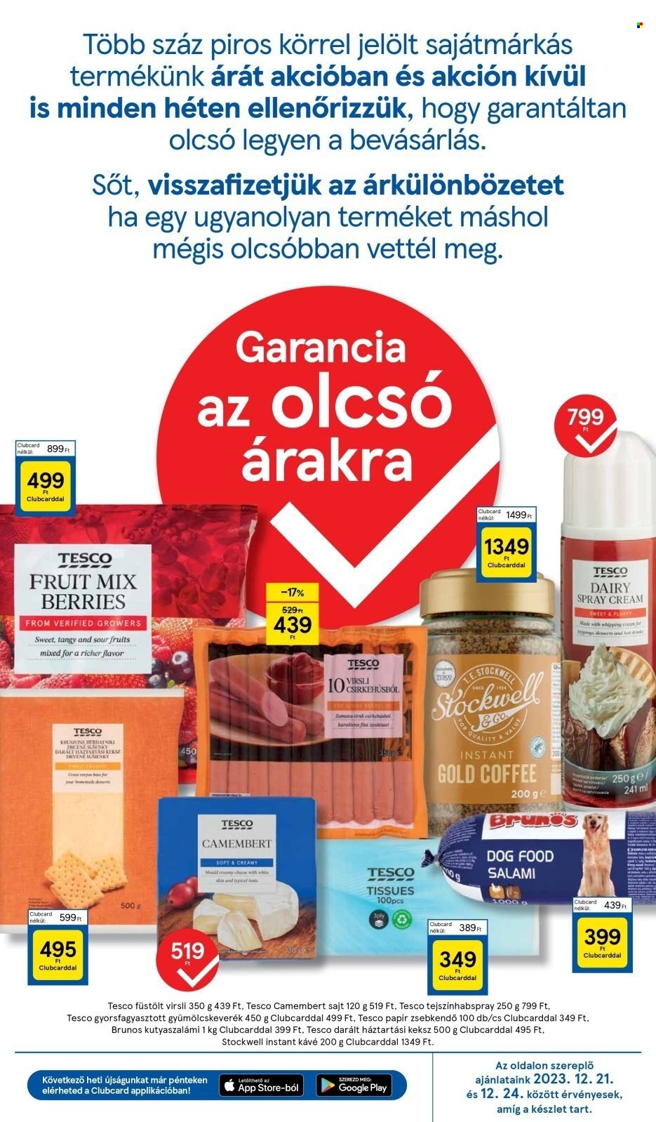 TESCO akciós újságok - 2023.12.21 - 2023.12.27. Oldal 5