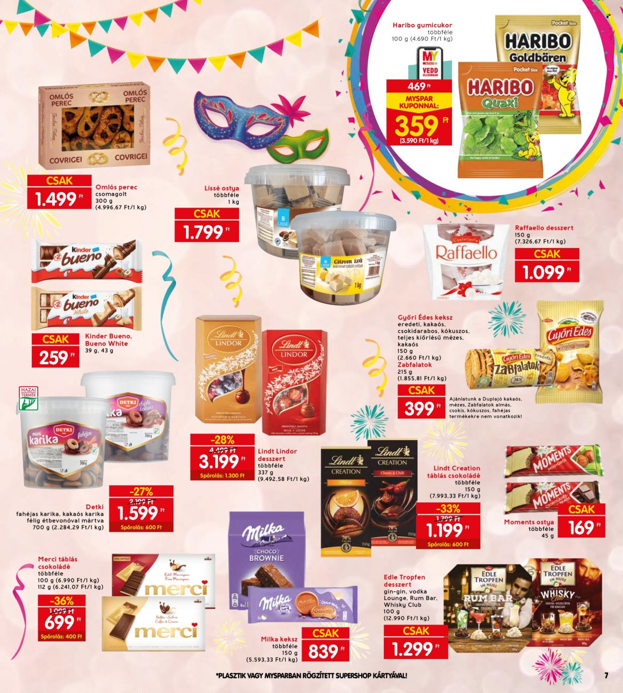 INTERSPAR akciós újságok - 2023.12.27 - 2023.12.31. Oldal 7