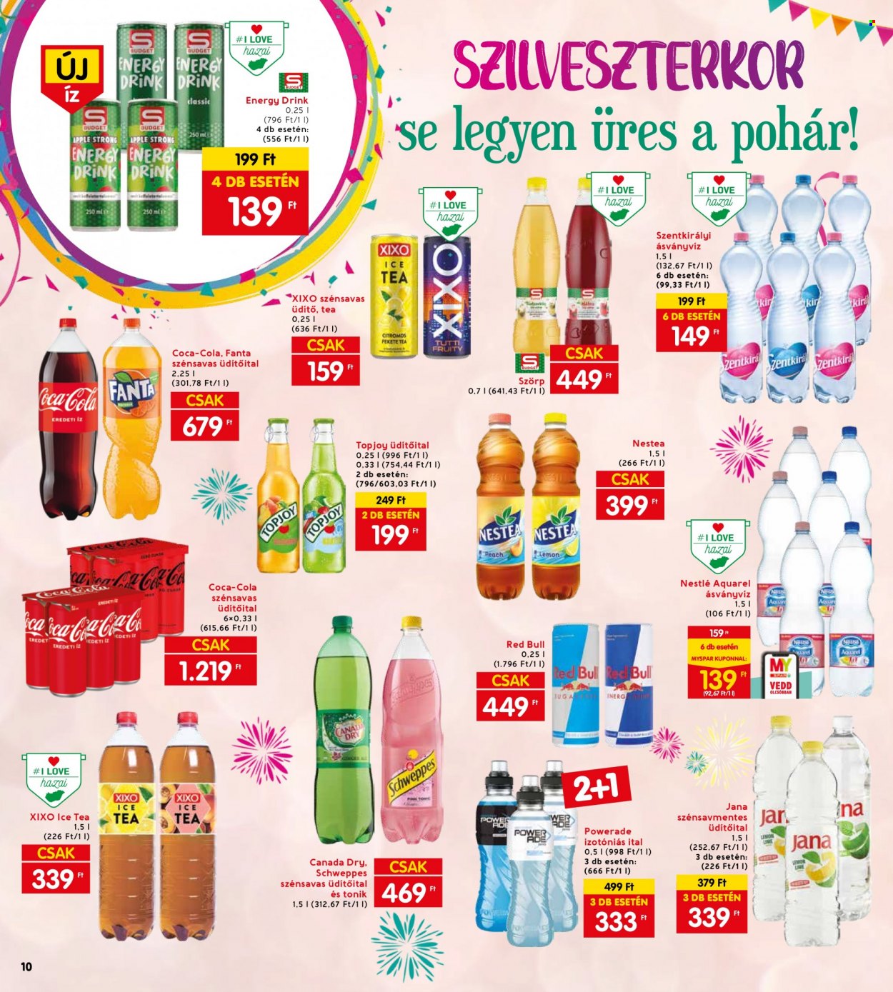 INTERSPAR akciós újságok - 2023.12.27 - 2023.12.31. Oldal 10