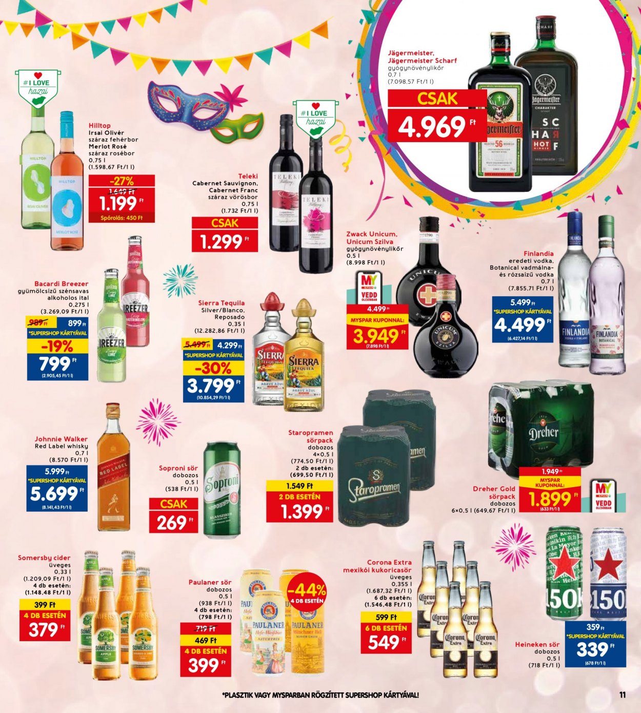 INTERSPAR akciós újságok - 2023.12.27 - 2023.12.31. Oldal 11