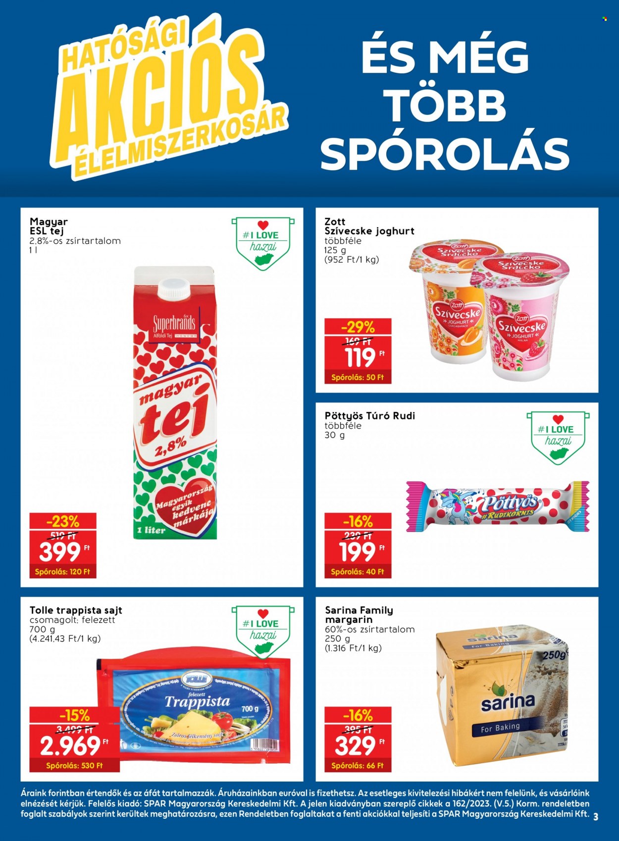 SPAR akciós újságok - 2023.12.27 - 2024.01.02. Oldal 3