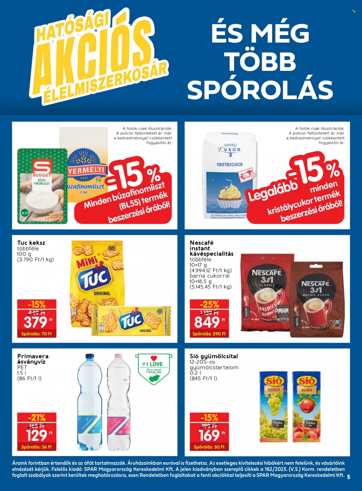 SPAR akciós újságok - 2023.12.27 - 2024.01.02. Oldal 5