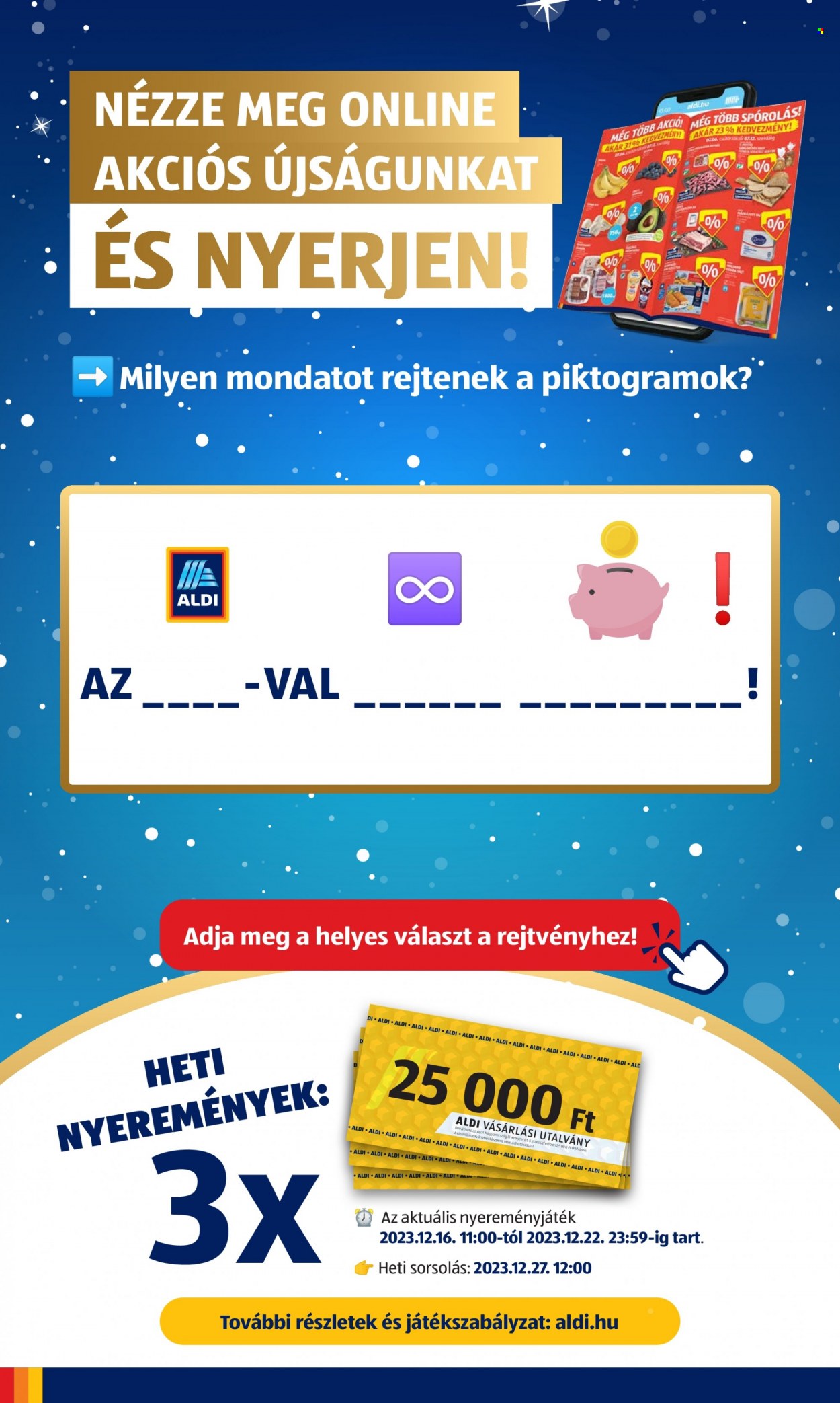 Aldi akciós újságok - 2023.12.21 - 2023.12.27. Oldal 6