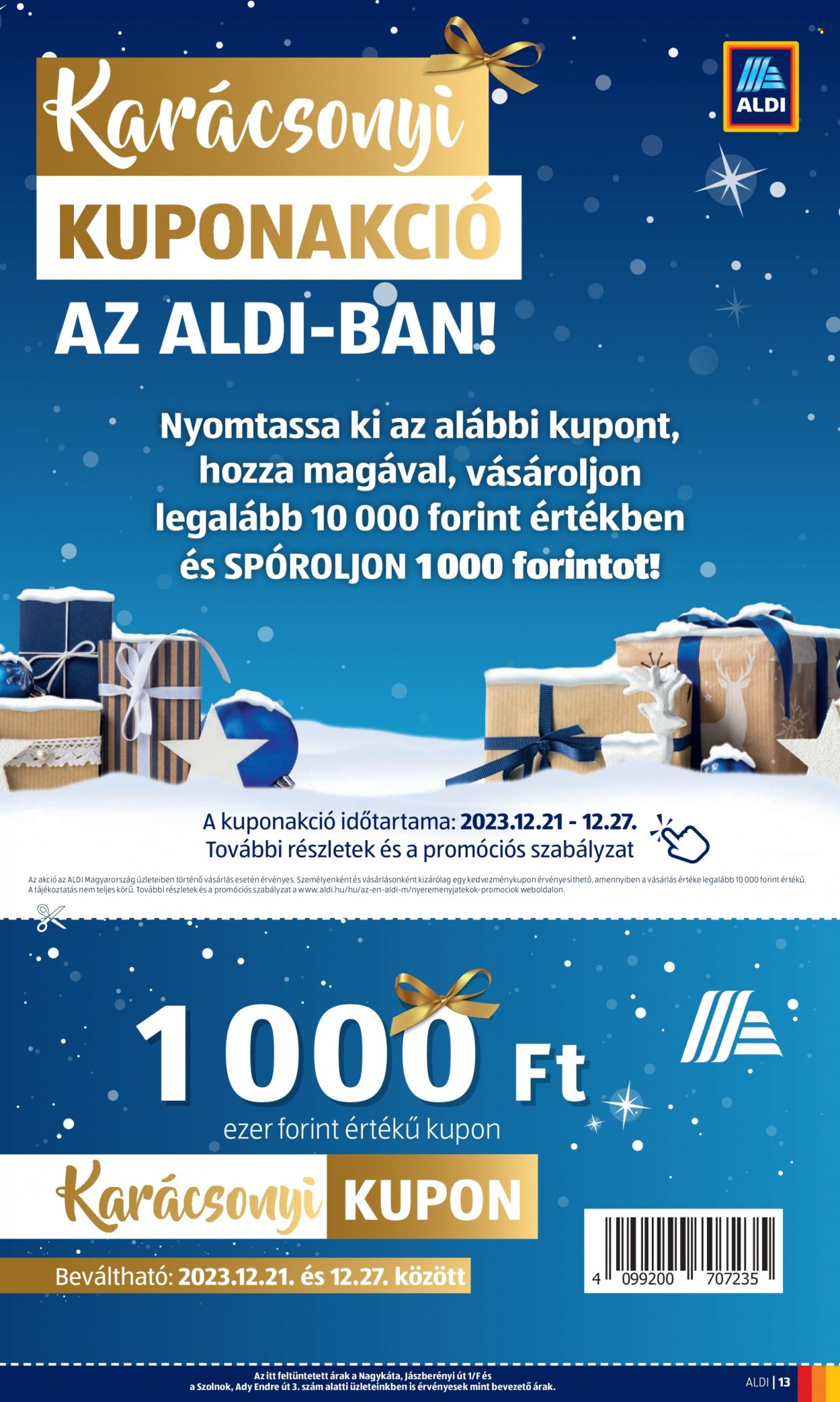 Aldi akciós újságok - 2023.12.21 - 2023.12.27. Oldal 15