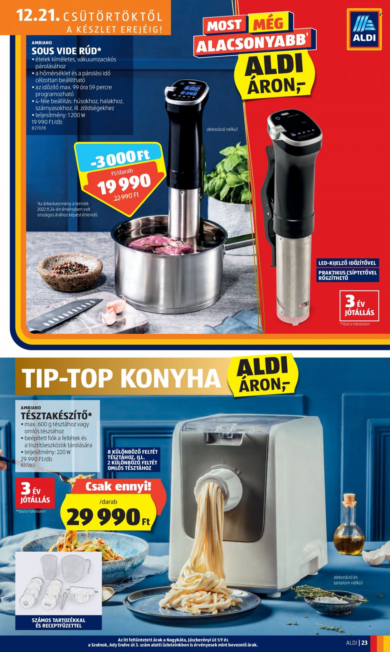 Aldi akciós újságok - 2023.12.21 - 2023.12.27. Oldal 31