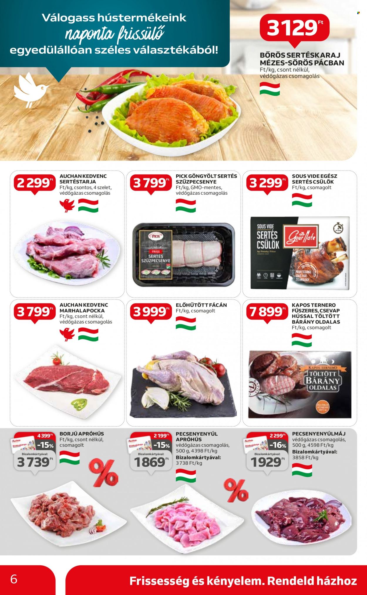 Auchan akciós újságok - 2023.12.21 - 2023.12.27. Oldal 6
