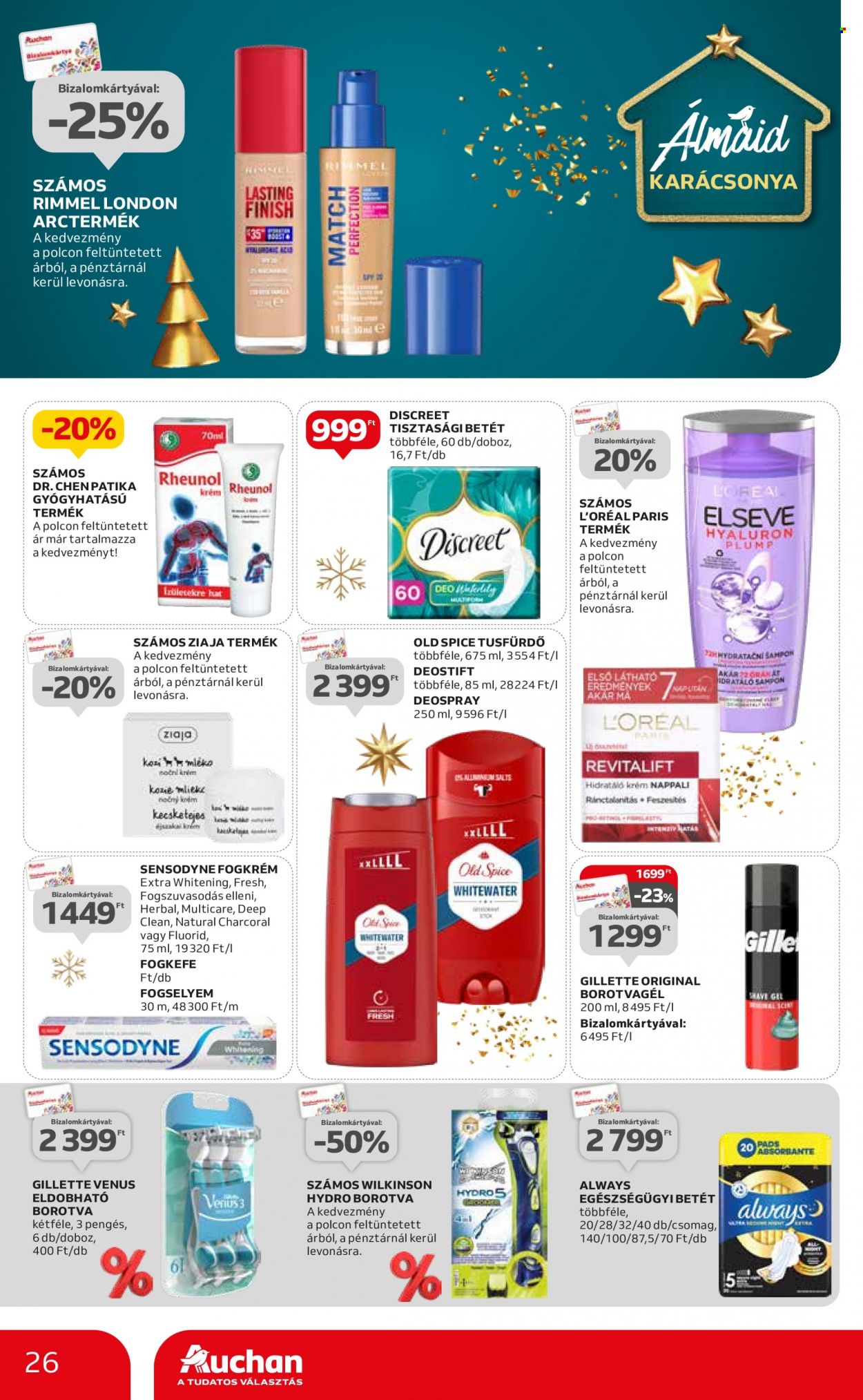 Auchan akciós újságok - 2023.12.21 - 2023.12.27. Oldal 26