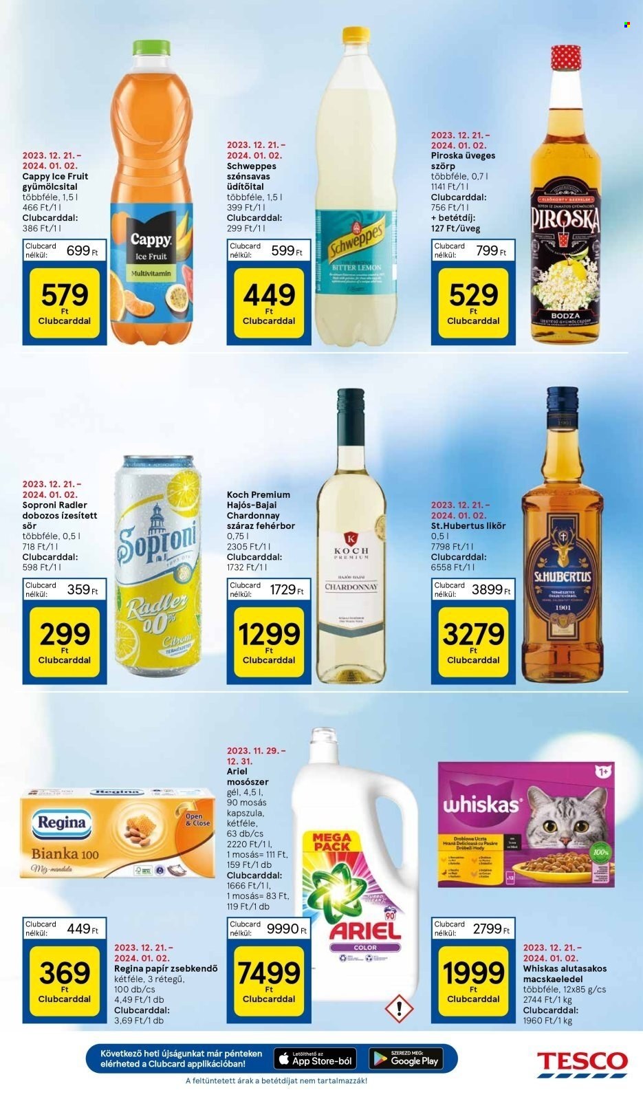 TESCO akciós újságok - 2023.12.27 - 2024.01.03. Oldal 7