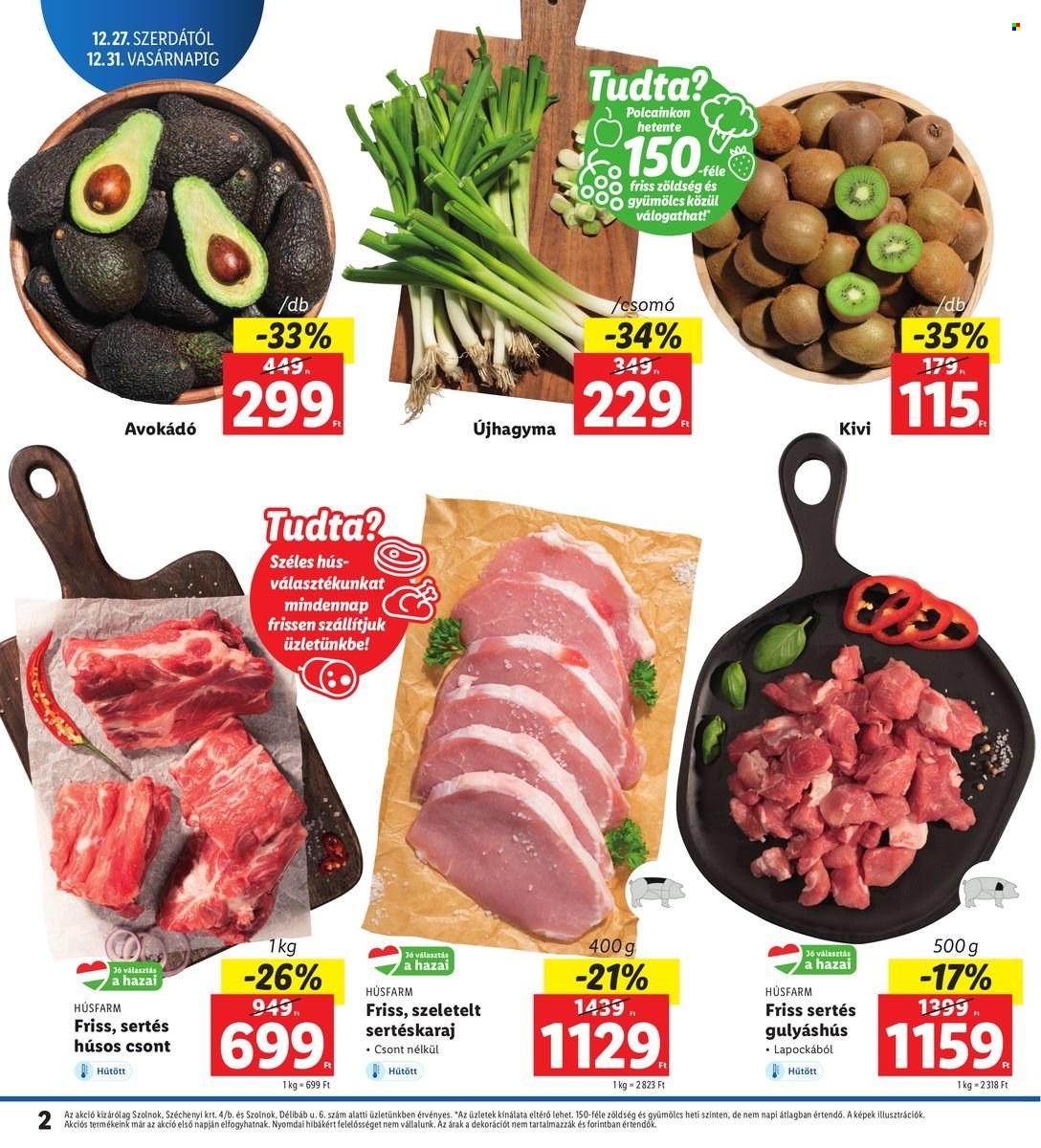 Lidl akciós újságok - 2023.12.27 - 2023.12.31. Oldal 2