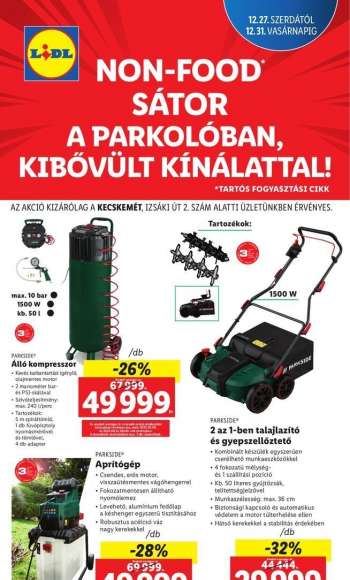 Újság Lidl - 2023.12.27 - 2023.12.31.