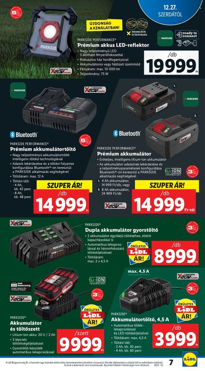 Lidl akciós újságok. Oldal 7