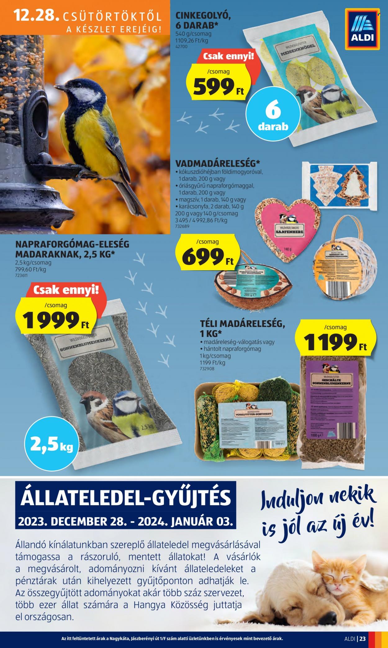 Aldi akciós újságok - 2023.12.28 - 2024.01.03. Oldal 27
