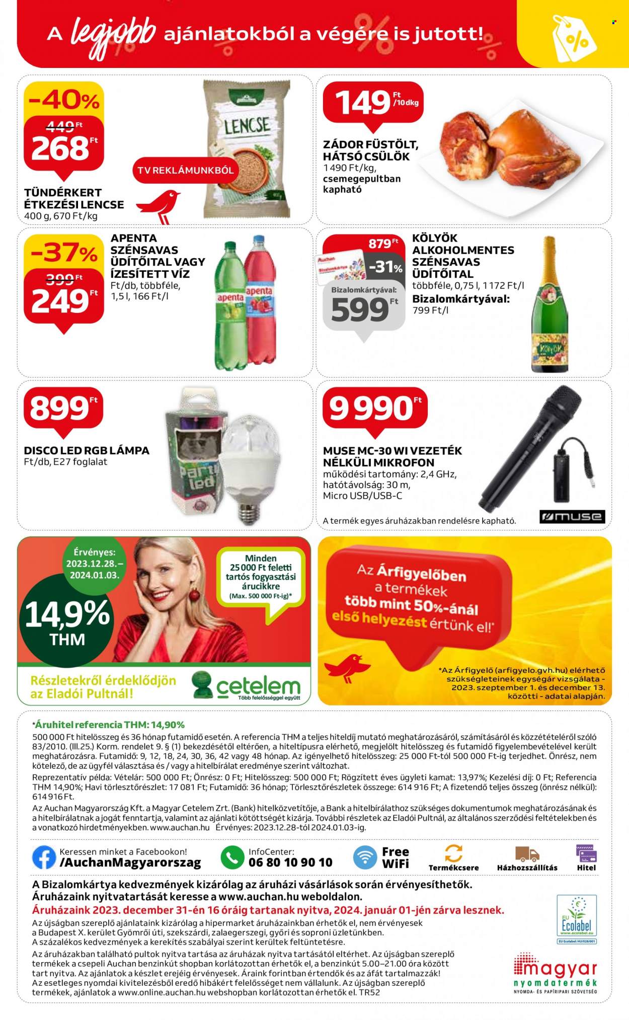 Auchan akciós újságok - 2023.12.28 - 2024.01.03. Oldal 26